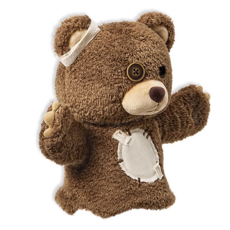 POPMART POPMART Hirono Hirono Hirono Little Wild Bear ตุ๊กตาหุ่นมือตุ๊กตาของเล่นของขวัญ