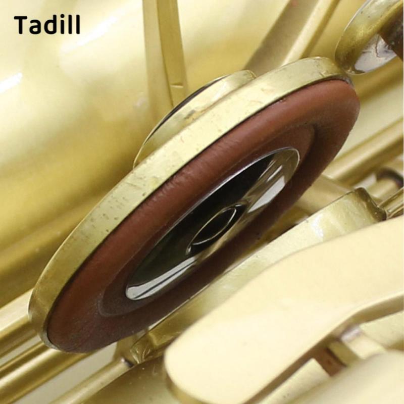 [negjsg] 1 ชุด/26 ชิ้น Alto แซ็กโซโฟน Sax Pads สําหรับอุปกรณ์ซ่อมเครื่องดนตรีลม
