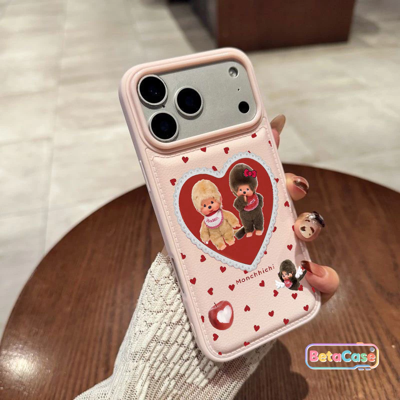 เคสไอโฟน Monchhichi มอนชิชิ น่ารักสไตล์คูล กันกระแทก สำหรับ iPhone 17 16 15 14 13 12 11 Pro Max Plus