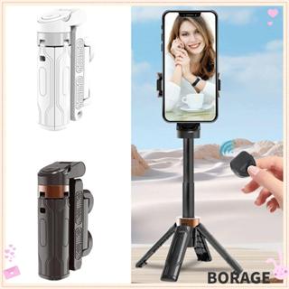 โบราก ขาตั้งกล้องโทรศัพท์มือถือ,ไม้เซลฟี่หมุนได้ 360 องศาสาก…