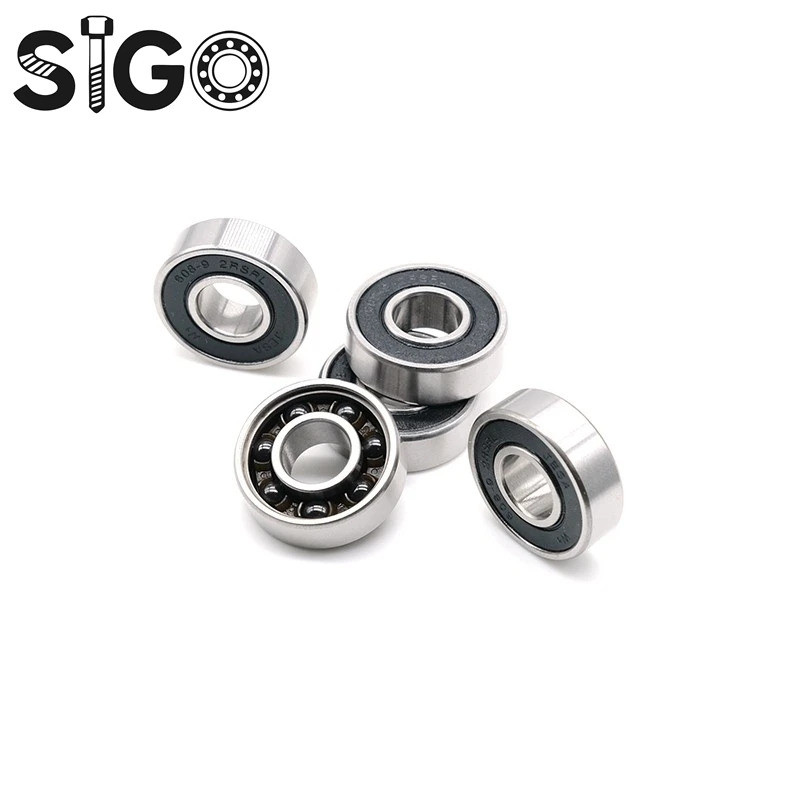 10PCS S689RS CB ABEC7 9X17X5 มม.689 สแตนเลสสตีลไฮบริดแบริ่งบอลเซรามิก