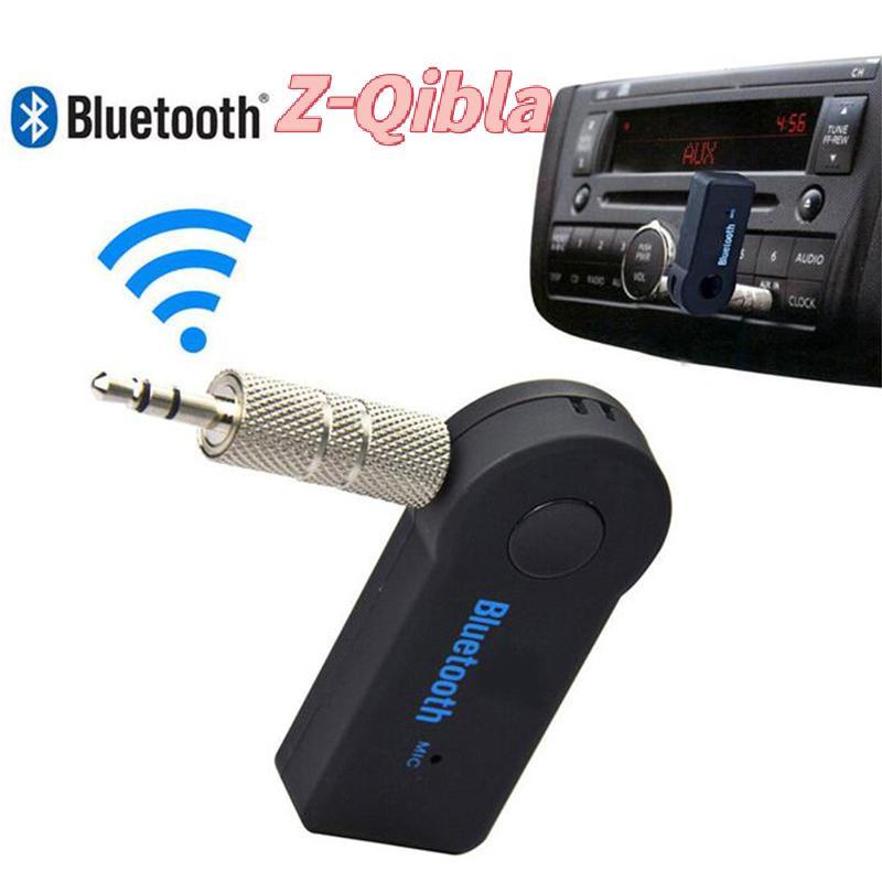 [Z-Qibla-t] 2 In 1 Wireless 5.0 Receiver Transmitter Adapter 3.5mm Ja สําหรับรถยนต์เพลงเสียง Aux A2d
