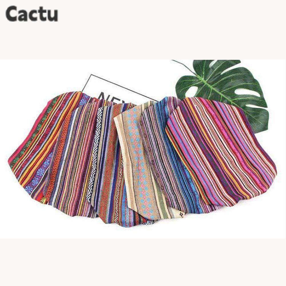 CACTU Turban Fashion Striped Trend Hair S carf