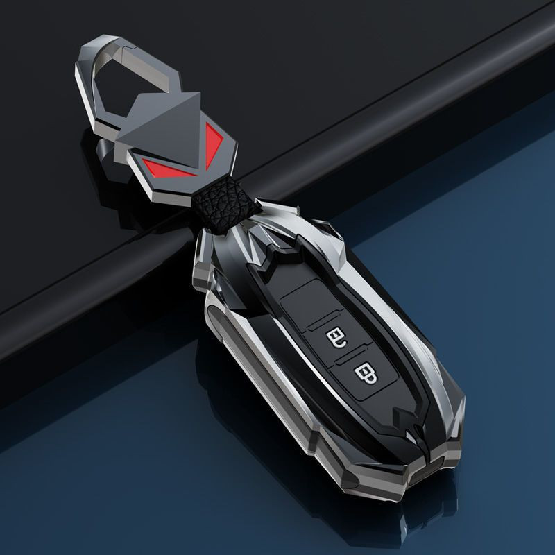 เคสกุญแจสําหรับรถยนต์ Mitsubishi 2 ปุ่มสําหรับพวงกุญแจบน Mitsubishi Xpander/Pajero/Triton/Mirage/Att
