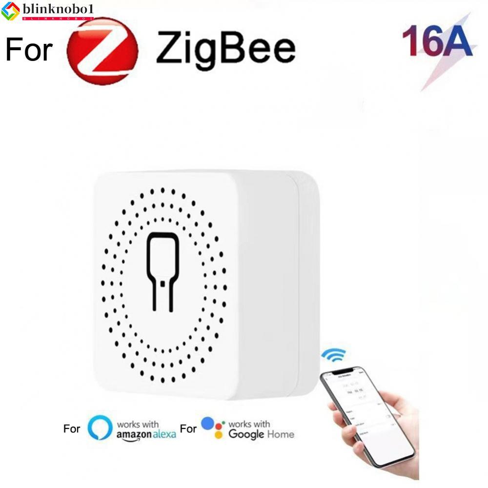 16A สําหรับ Zigbee 3.0 สวิตช์สมาร์ทสําหรับ Tuya App 2-Way Control รีเลย์จับเวลา