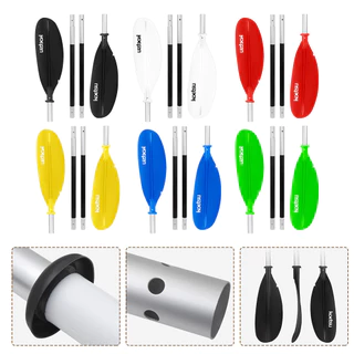 4 ชิ้น Kayak เรือ Paddle ปรับ SUP Paddle อลูมิเนียม Stand Up Paddleboard Paddles สําหรับกีฬากลางแจ้ง