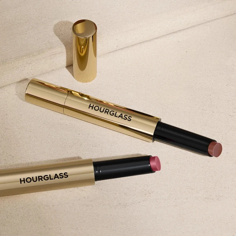 Hourglass Makeup Matte Lip Gloss Moisturizing Shiny Volumising Lipstick Phantom Mirror Blush Cosmetic Balm Long Wearing Nude Colours