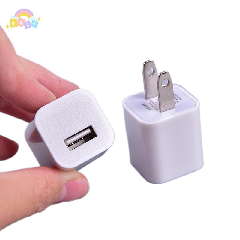 [BB-t] อะแดปเตอร์ USB Cube เครื่องชาร์จติดผนัง 5W สําหรับ iPod, iPad, 5/5c/5s/6/6s/7 Plus ใหม่