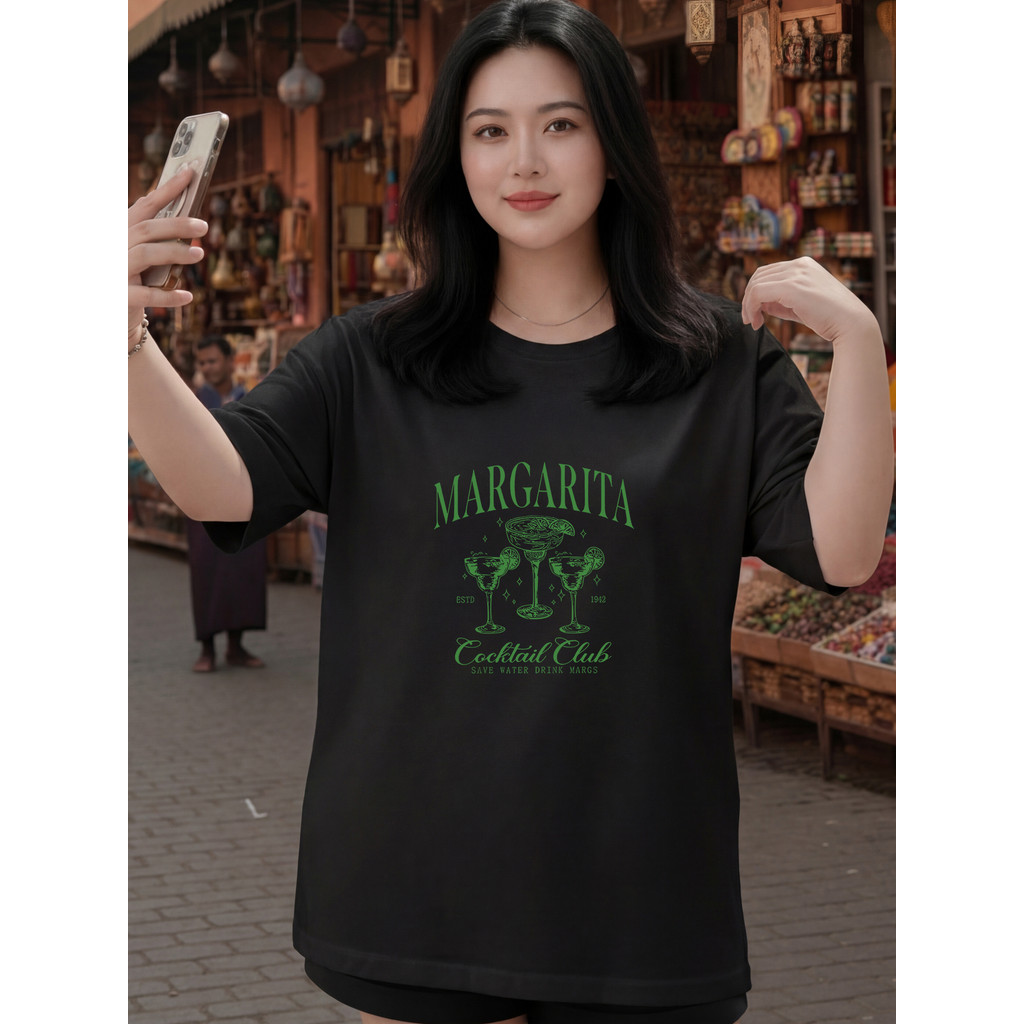 2Y701 [AIYOU] M-5XL เสื้อยืดผู้หญิง Baju Perempuan สไตล์เกาหลี Wanita Plus Size Plus Size Seluar Cro