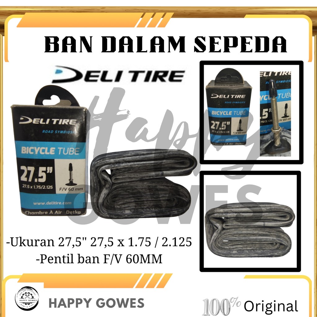 HG-CYCLE INNER TYRE 27.5 / 28 ยี่ห้อยาง DELI
