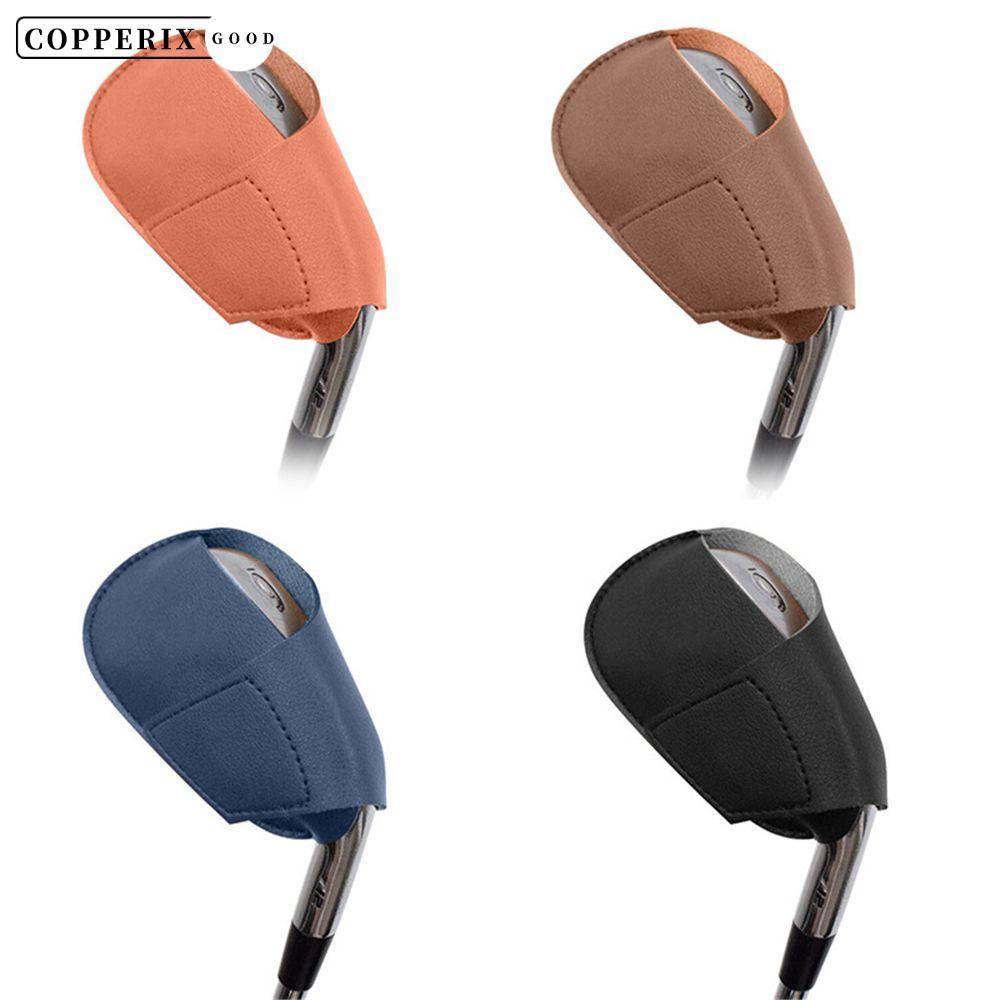 COPPERIX Golf Iron Head Cover Outdoors Leather Accessories Protective Headcover