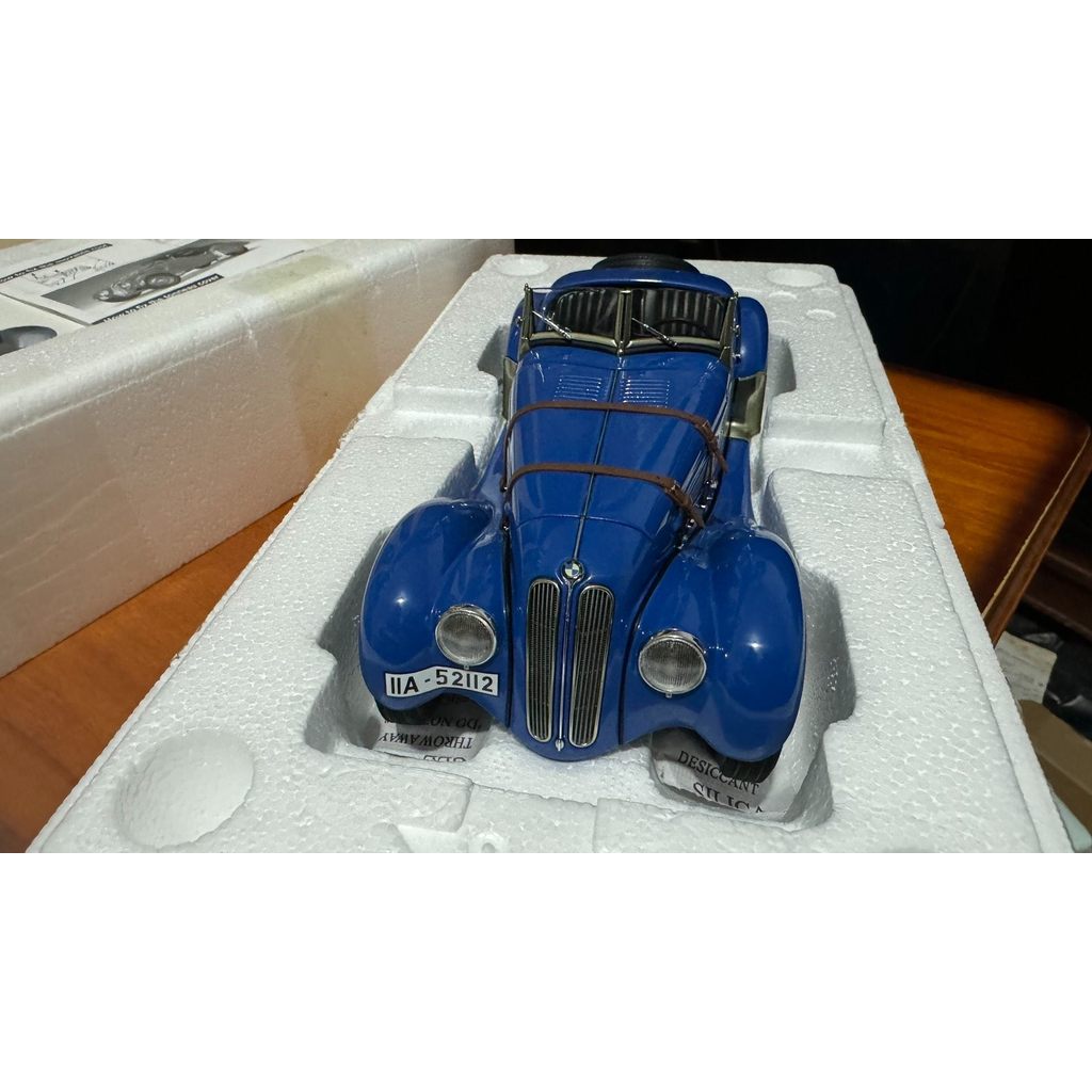 โรงงานเดิม AUTOart AUTOart 1: 18 BMW BMW 328 ROADSTER ยี่ห้อใหม่แพ็คเกจเดิมไม่แสดงตรงกล่องเก็บ, ฮูดม
