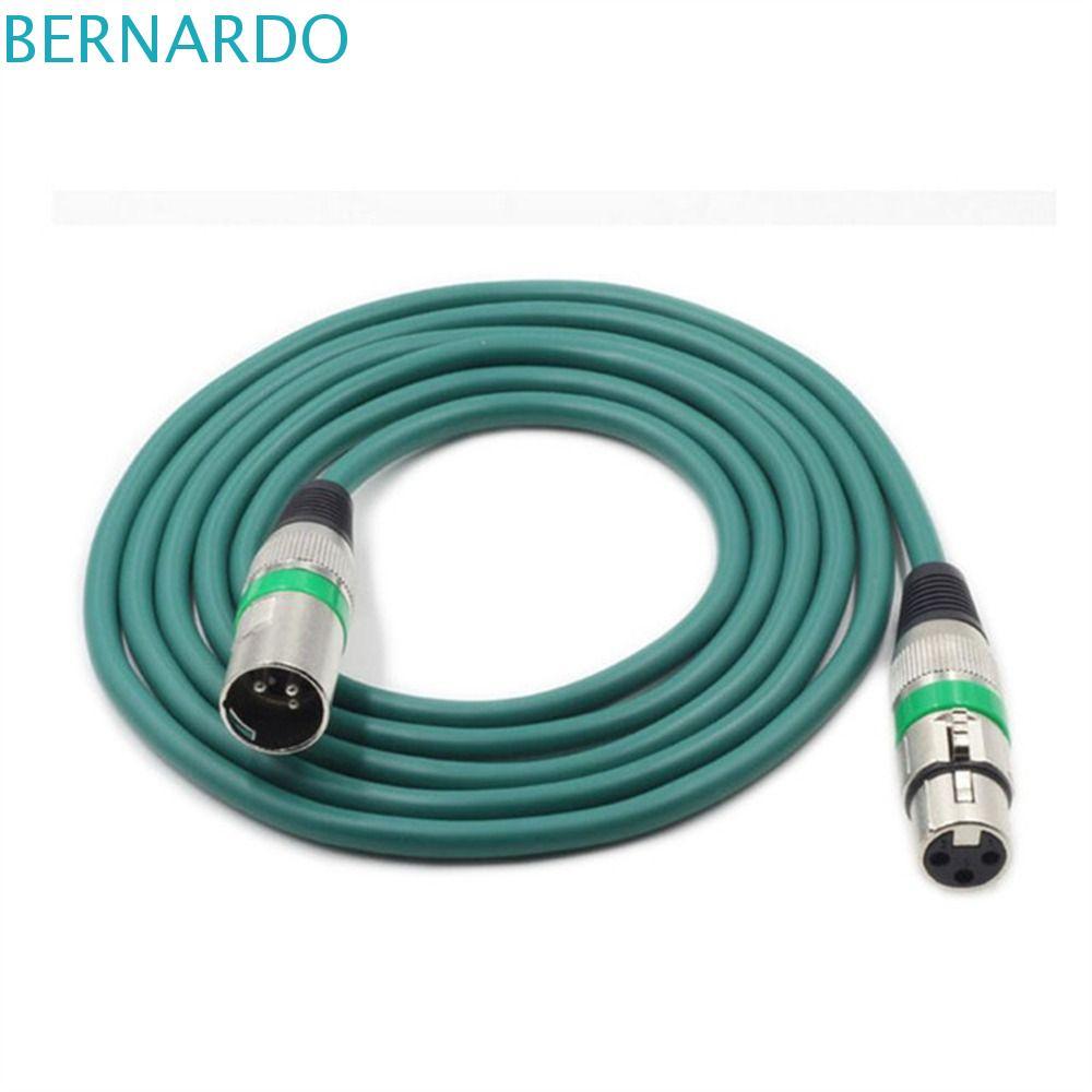 BERNARDO สายไมโครโฟน XLR 3/5/10 ม. ทนทาน Shielded สําหรับขยายเสียง