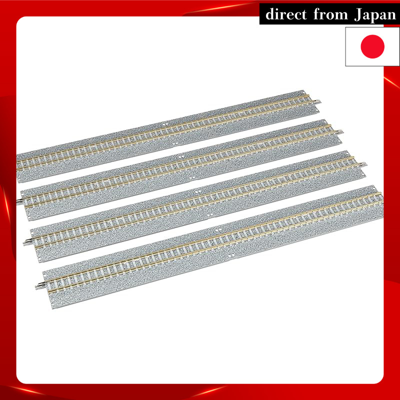 TOMIX N Scale Wide PC Rail S280-WP F Set of 4 - Model Train Accessories