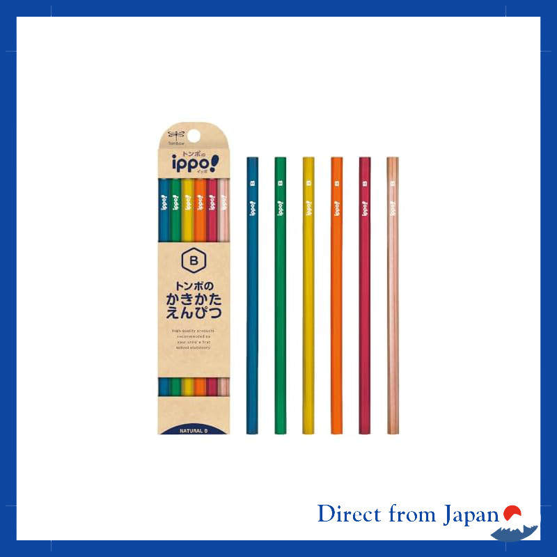 Tombow ippo! Natural B Pencil KB-KNN04-B