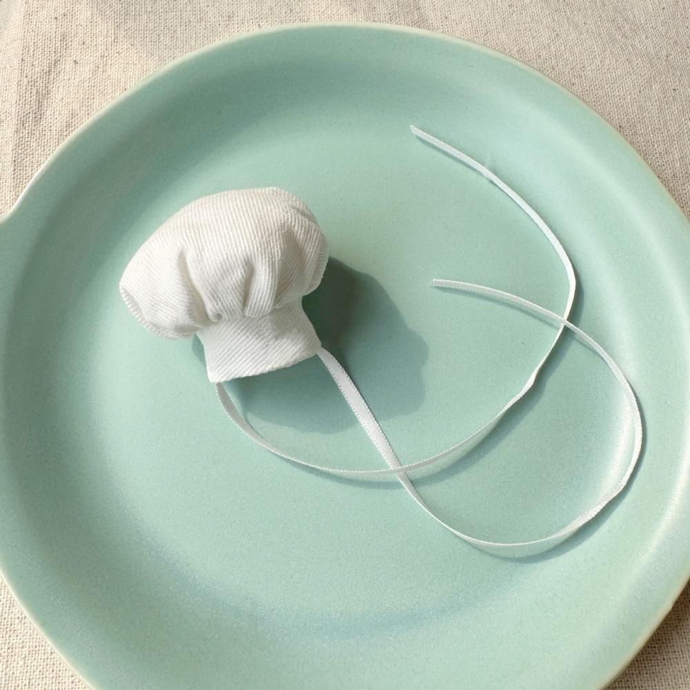 SOLIGHTER หมวกเชฟตุ๊กตา, หมวกตุ๊กตา DIY 10 ~ 15 ซม., เสื้อผ้าตุ๊กตาจิ๋วน่ารัก|เสื้อผ้าตุ๊กตา ของตกแต่งตุ๊กตา - รูปที่ 2