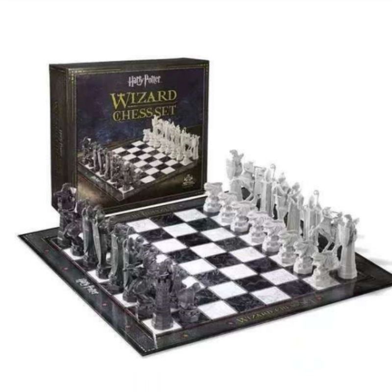 สินค้าผลิตภัณฑ์ภาพยนตร์ Harry Potter Harry Potter Chess Wizard Chess เกมกระดานแบบพกพาชุดของเล่น Y