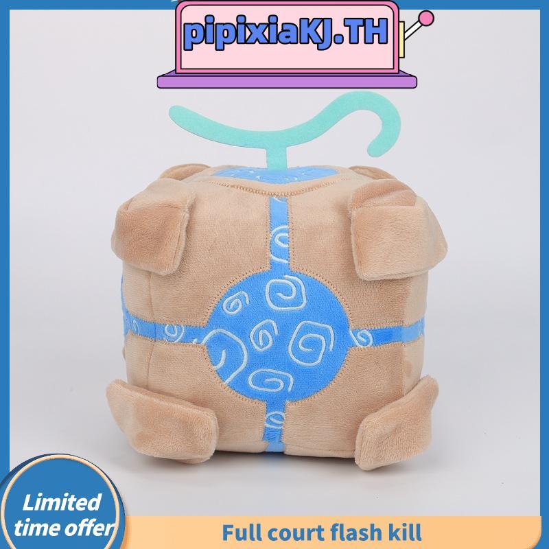 AIXINI Blox Fruits Kitsune Anime Game Plush Toy Fruit Leopard Pattern Box Plushies Toy  Soft Stuffed