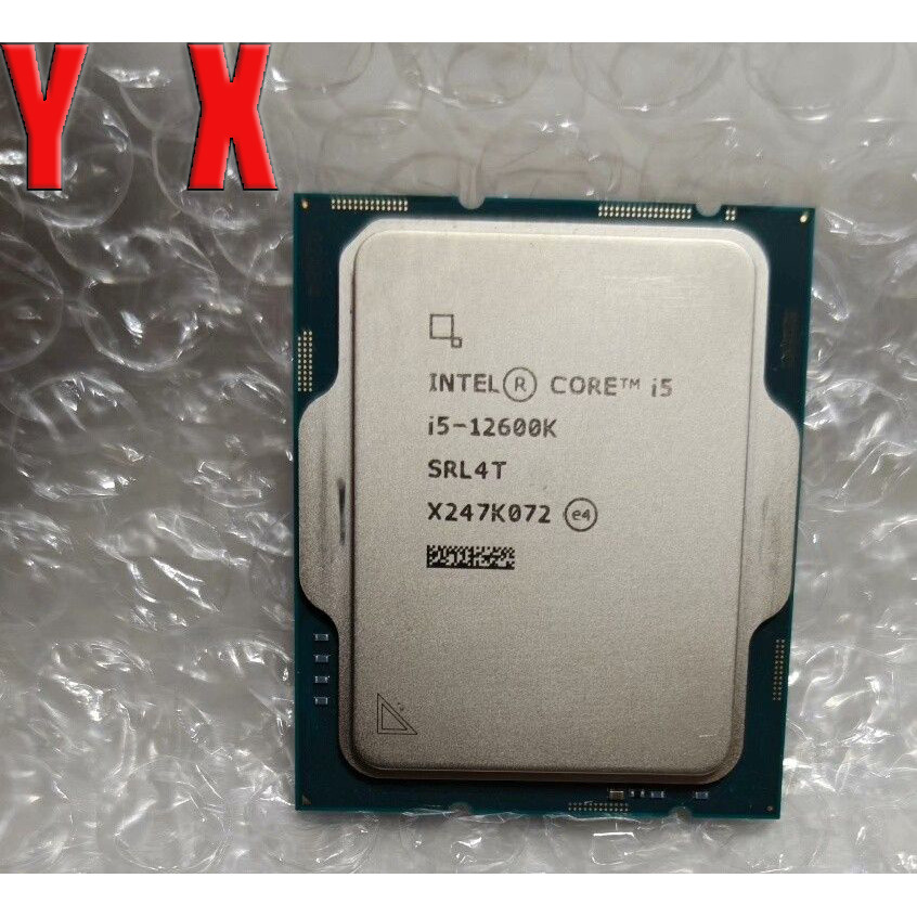 12Th Gen Core i5-12600K LGA 1700 CPU โปรเซสเซอร์ SRL4T 10-Core 3.70GHz 20MB ใช้อัพเกรด Gaming CPU คอ