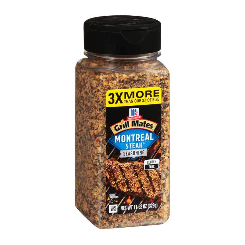 แม็คคอร์มิค เครื่องปรุงรสสเต๊ก 329 กรัม (MCCORMICK Montreal Steak Seasoning 329 g)