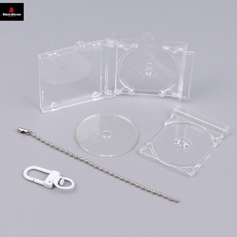 Mini NFC Functional CD Disc Case Key Chain Peripheralmemorative Album Key Holder สําหรับ DIY Bapa จี