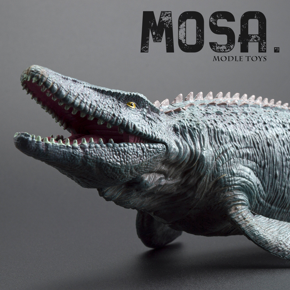 Jurassic Sea King Mosasaurus รูปมังกรที่สมจริงขนาดใหญ่สัตว์ทะเลของเล่นเพื่อการศึกษาตกแต่ง