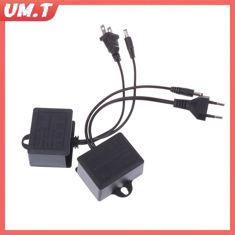 UM.T 12V2A กันน้ํา IP66 สําหรับกล้อง AC กลางแจ้ง 100 V-240 V อะแดปเตอร์แปลง DC 2000mA LED EU US ปลั๊