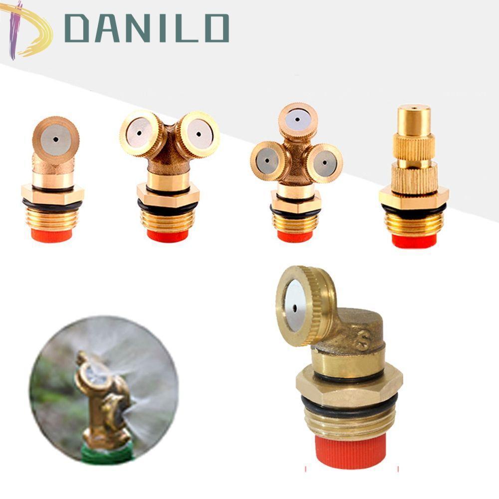 DANILLO Sprinkler หัวฉีด Sprayers Water Atomizing Sprinkle ไฟฟ้ารดน้ําแรงดันสูง Misting หัวฉีด