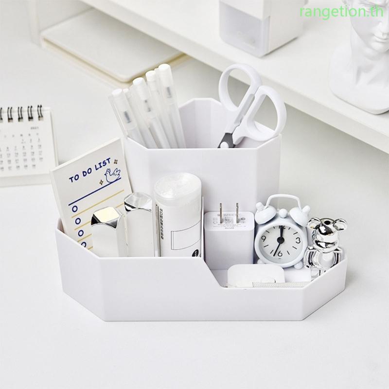 RAN Desk Organizer Desktop Organizer ที่ใส่ปากกาสําหรับ w 3 ช่องสําหรับ Office Sc
