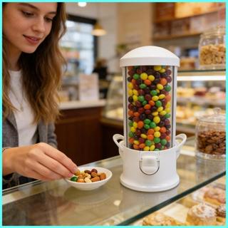 Candy Machine Dispenser Nut Dispensing Supplies Desktop Gumball Machine for Home Office Store Party Kitchen shopidaeph