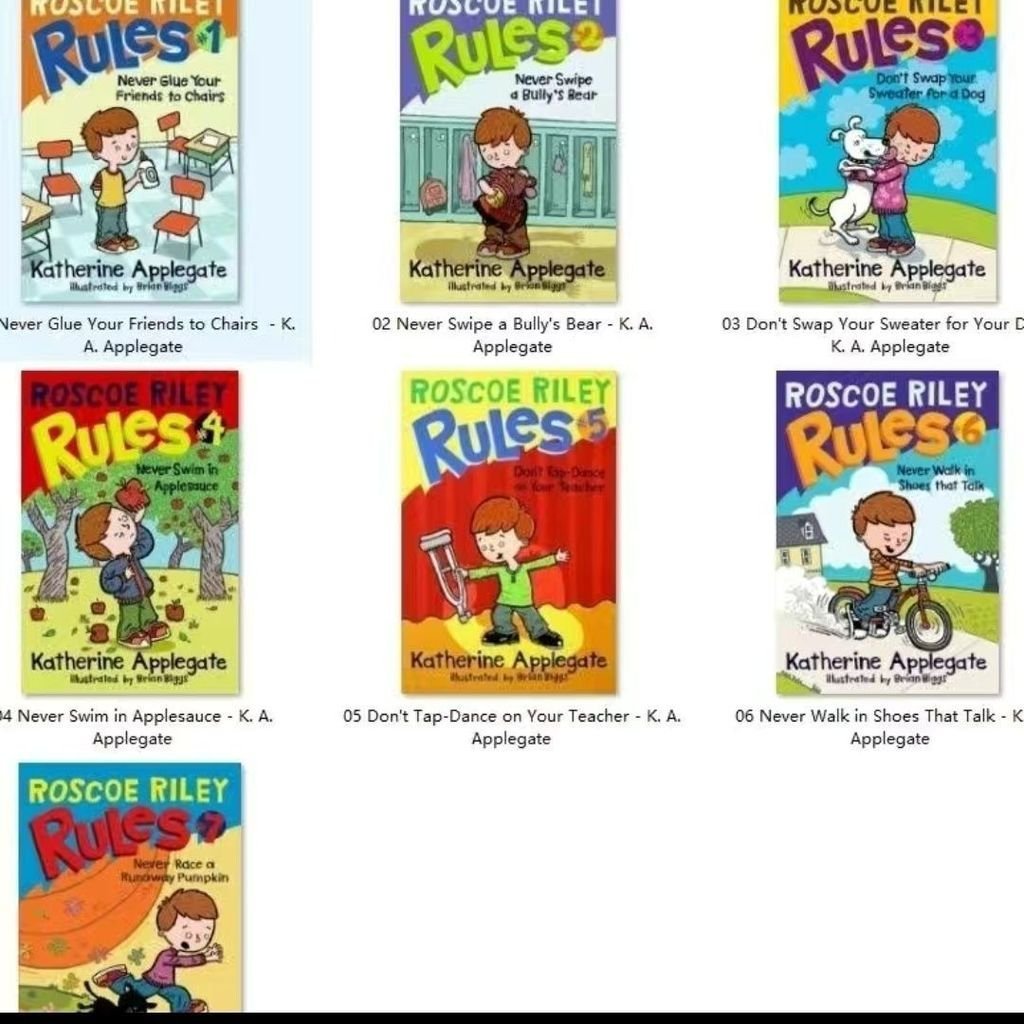 Roscoe Riley Rules Rooscoe Riley Rules Series 7 เล่มภาษาอังกฤษ