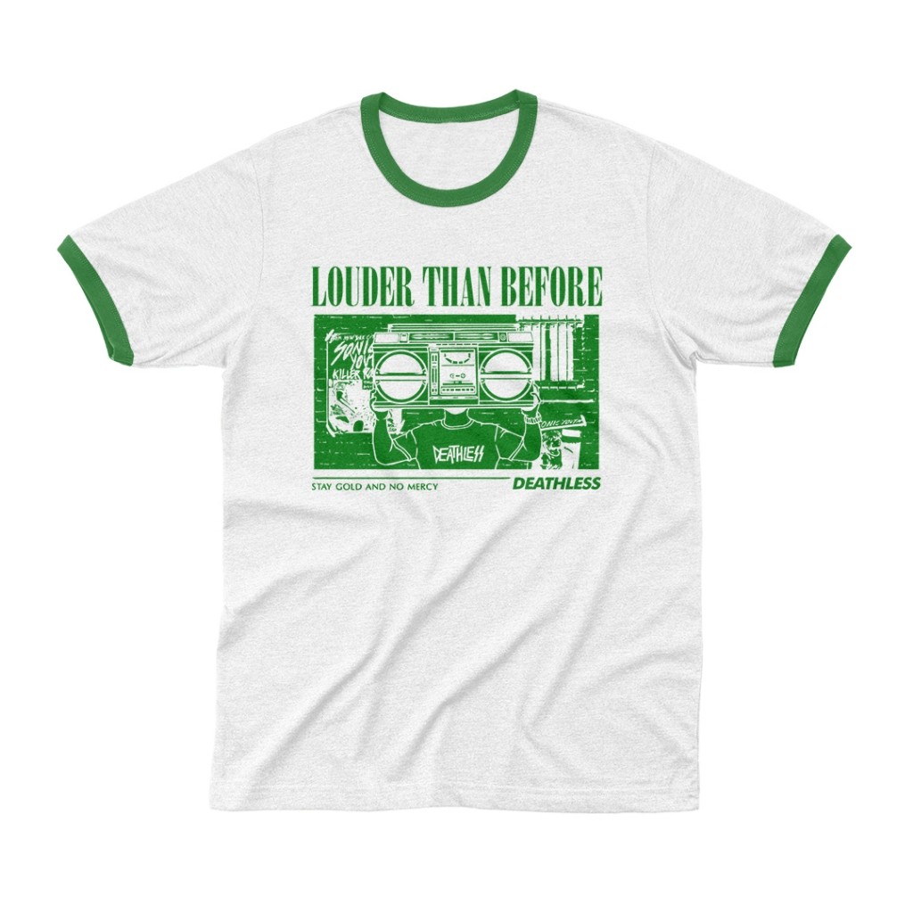 เสื้อยืด DEATHLESS RINGER | RINGER LOUDER THAN | RINGER SERIES เสื้อยืดคอตตอน