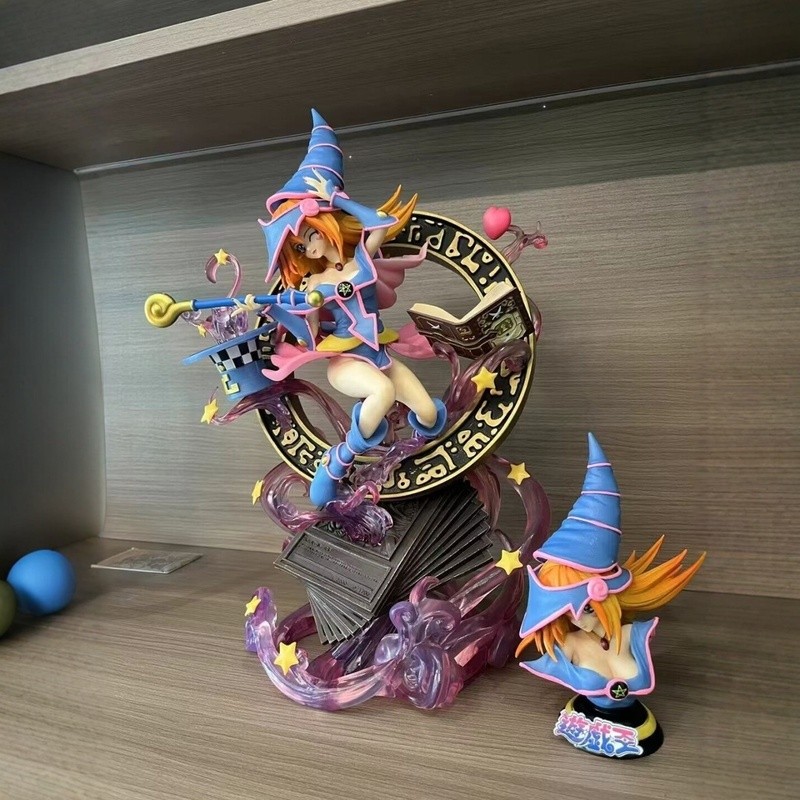 ยูกิโอ! Monster Duel Black Magical Girl Chestnut Ball Bust Two-Dimensional Girl Boxed Figure