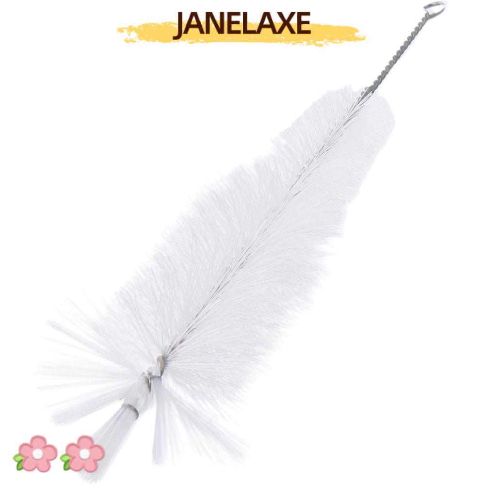 JANELAXE932JN แปรงทําความสะอาดถ้วย, แปรงขวดสีขาว, เครื่องมือทําความสะอาดซักผ้าที่มีประโยชน์ Home Kit