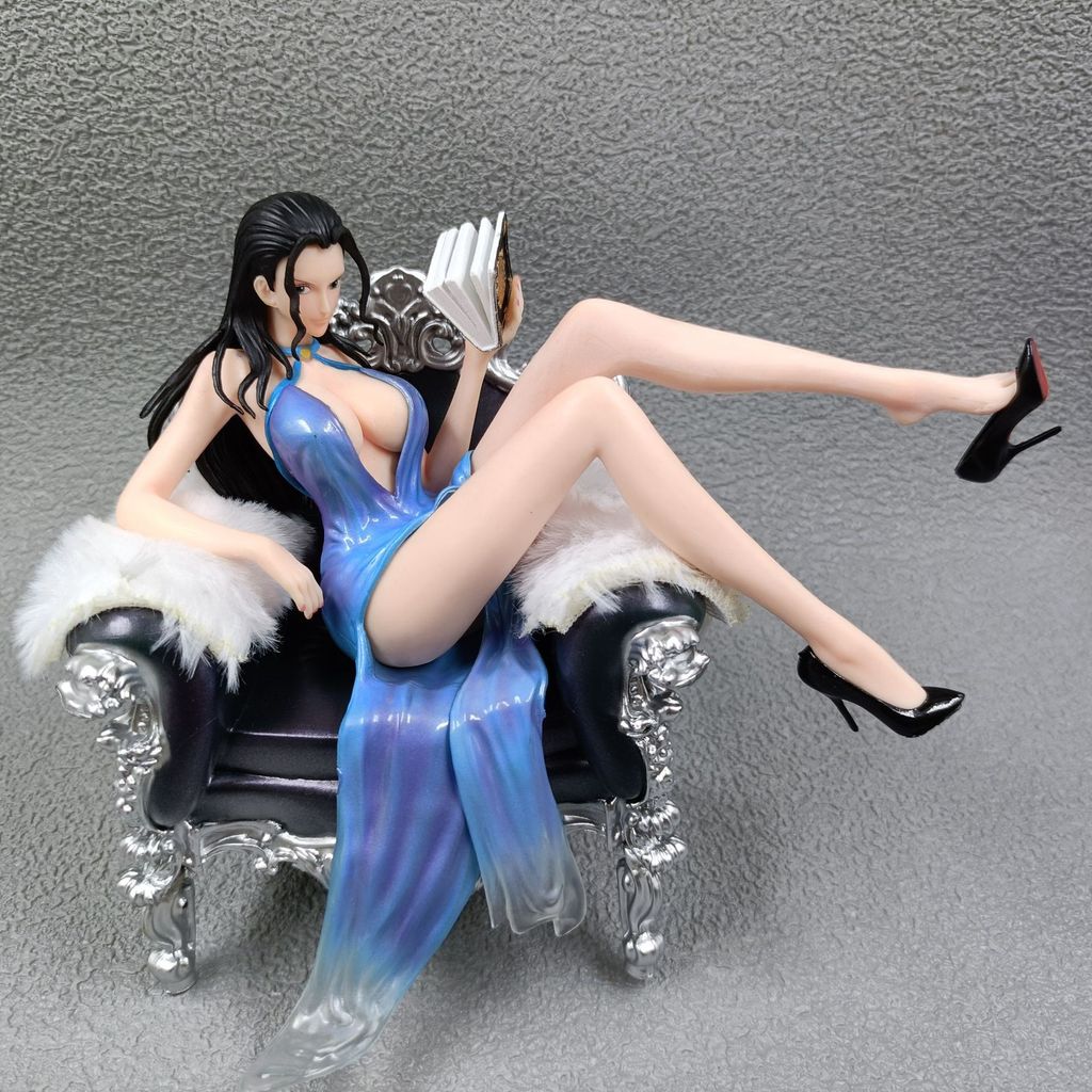 【มีสต็อก】One Piece Nicole Robin Figure [Limited Edition] โซฟา One Piece Robin Suit Thug GK Model Fig