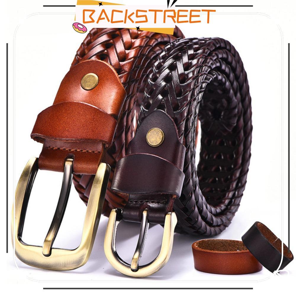 BACKSTAGERRET Vintage Belts Leather Waist Strap Pants Jeans Strap