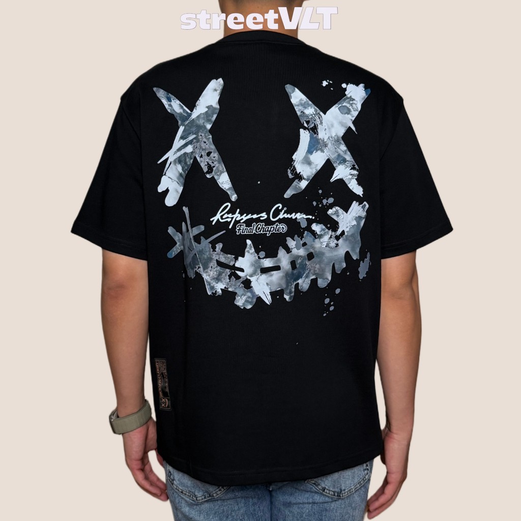 RIC Ricky is Clown Ink Shadow Horse Flying Print Tee Original