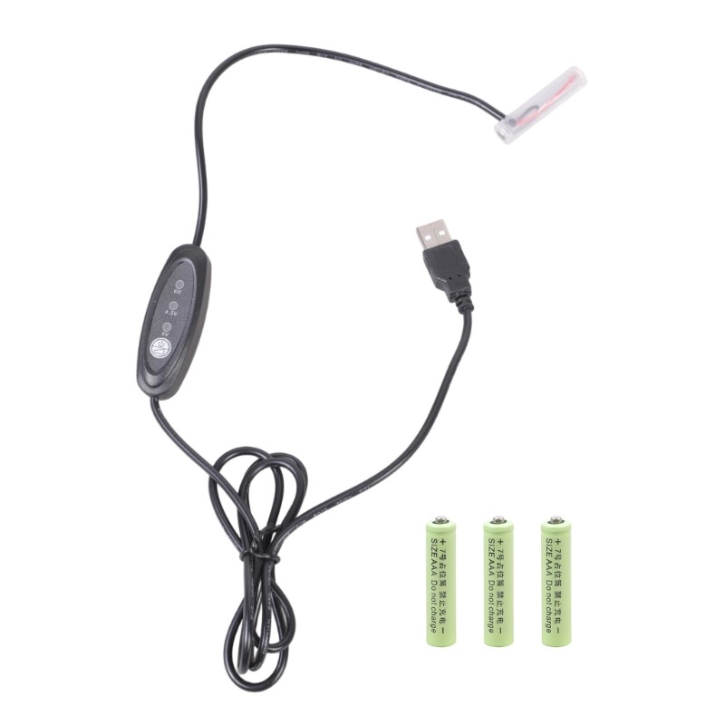 SUIT USB 5V 2A ถึง 3V 4 5V 6V 3A สายกําจัดปลอมอะแดปเตอร์สายไฟ
