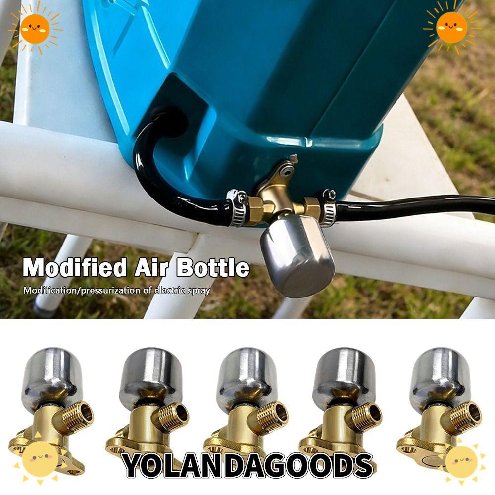 YOLANDAGOODS1 กระบอกแรงดันเครื่องพ่นสารเคมี,ถังเป่าลมไฟฟ้าทองแดงเต็มรูปแบบแบบถอดได้,แรงดันบูสเตอร์แรงดันสูง Heavy Duty Garden Sprayer กระบอก