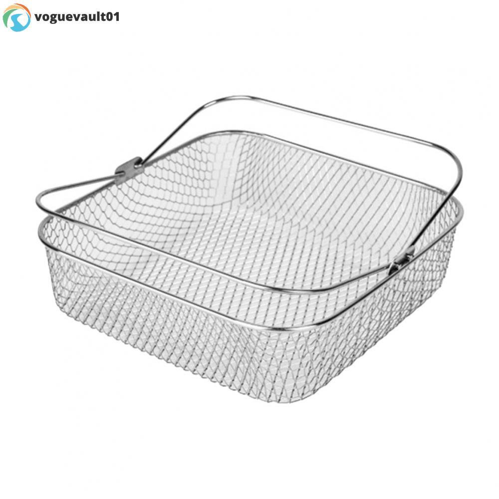 Air Fryer Basket Forchicken Snacks 5.8QT 6QT Air Fryer 8.19*8.19*2.8 IN
