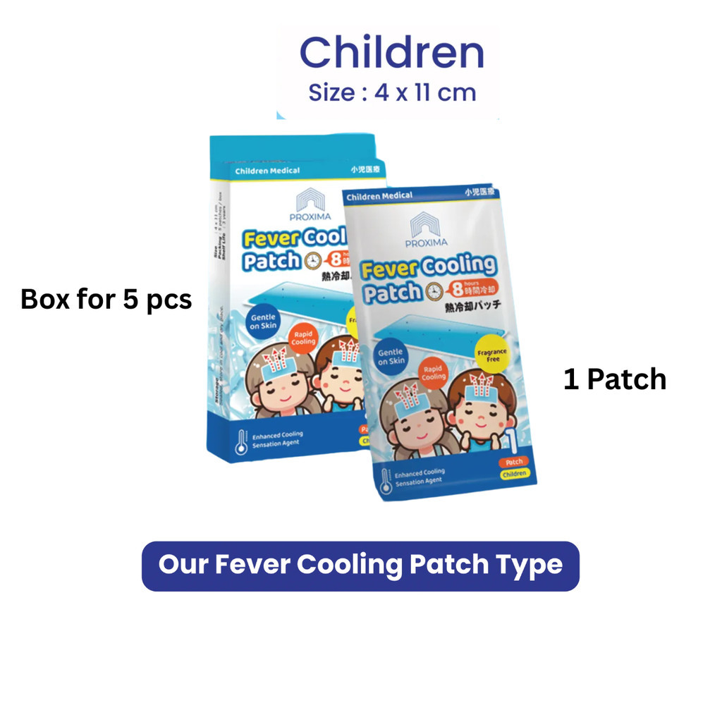 Proxima Fever Cooling Patch Kids (หลวม /กล่อง )