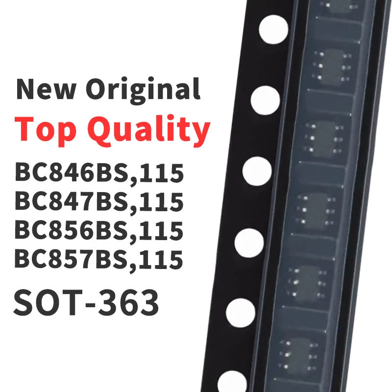 5PCS BC846BS,115 BC847BS,115 BC856BS,115 BC857BS,115 SOT-363 ชิป ic