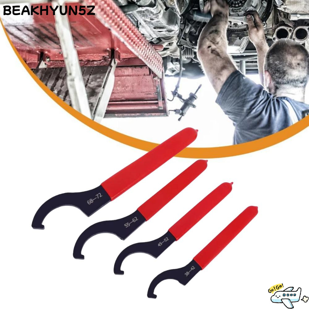 BEAKHYUN5Z ประแจเครื่องมือ,สีดํา Oxidized สําหรับรอบ Nut C Hook ประแจ Spanner, ประเภท 38-42 มม./45-5