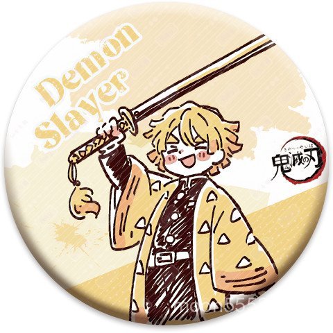 ขายร้อน Demon Slayer Bar Badge Nezuko Tokito Muichiro ภรรยาของฉัน Zenitsu Mili ผีเสื้อ Tomioka Giyuu