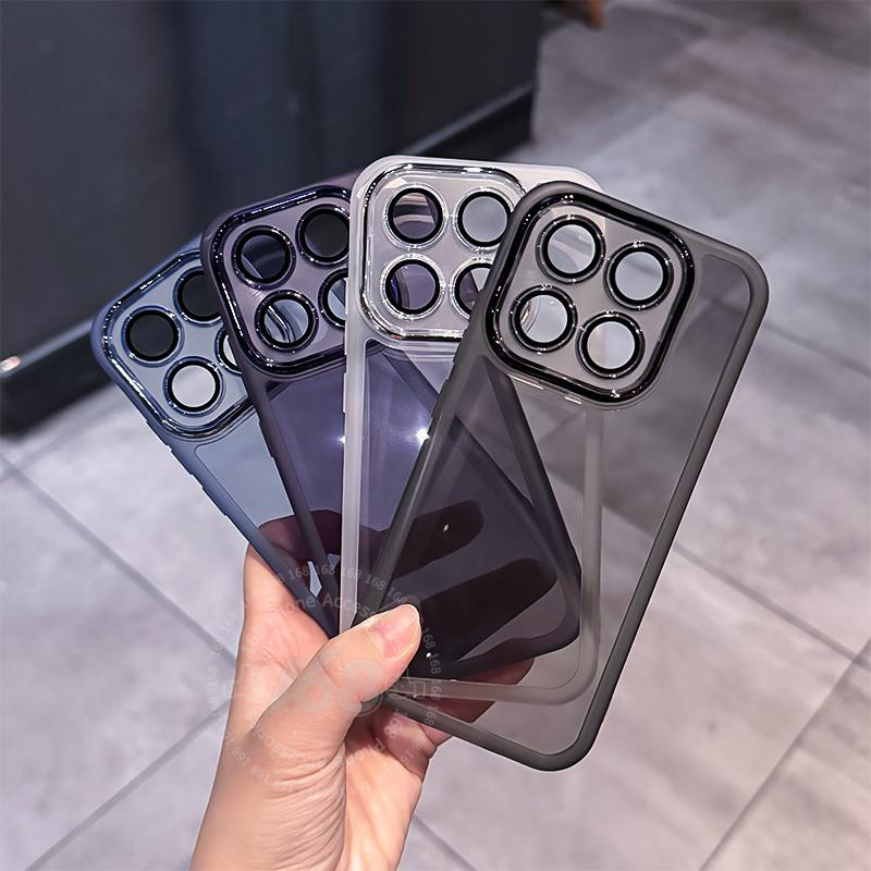 เคส Xiaomi 17 Case เคสแบบใส เจลล์ กันกระแทก พร้อมฝาครอบเลนส์กล้อง ฟิล์มป้องกันเลนส์ ขอบนุ่มแบบผิวด้าน เคสโทรศัพท์เรียบง่าย ราคา ถูกที่สุด ดีลบีเคเค แกลเลอรีภาพที่ 6