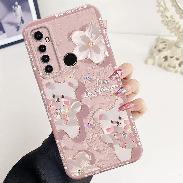 เคสซิลิโคน R*alme 3 - 3 Pro - 5 - 5I - 5S - C3 - C1 - C2 - 5 Pr0 C21 - C25 - C25S - C12 - C15 Motif 