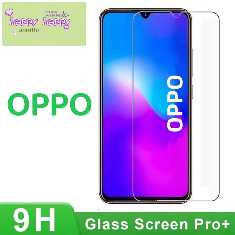 9Hกระจกนิรภัยโปร่งใสOPPO F3 F5 F7 F9 F11 F17 F19 Pro A12 A12E A3s A5s A37 A35 A33 A59 A71 A8