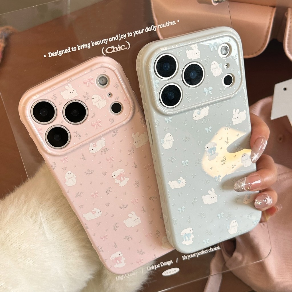 นอนหลับกระต่ายหมีเคสโทรศัพท์สําหรับ ไอโฟน 17 มือโปร สูงสุด 17 อากาศ 16 บวก 15 14 13 12 11 กันกระแทกป้องกันปลอกอ่อน