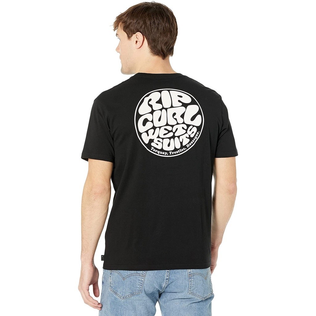 Unisex ในสต็อก RipCur Graphic Pure 100% Cotton Casual Tees