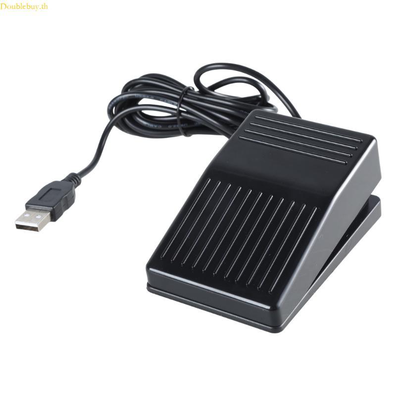Doublebuy USB Single Foot Action Switch Pedal Control Controller Driver สําหรับคนพิการ